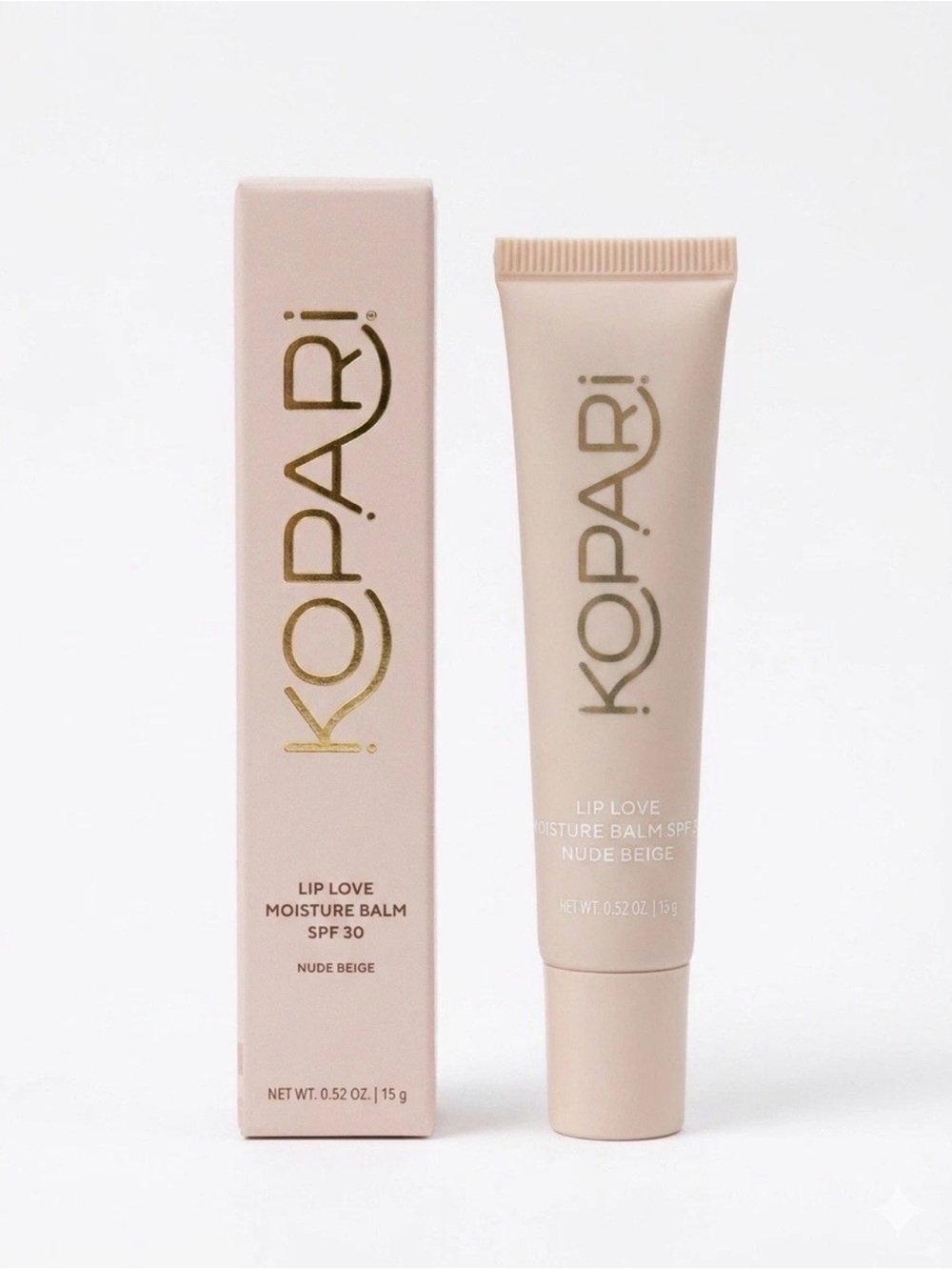 Kopari Lip Love Moisture Balm SPF 30 — Nude Beige